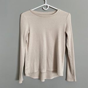 Beige long sleeve from American eagle